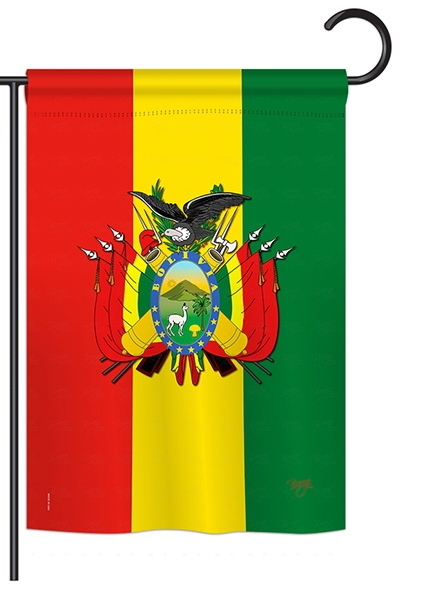 Bolivia Garden Flag