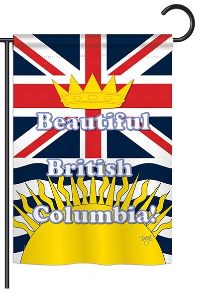 British Columbia Garden Flag