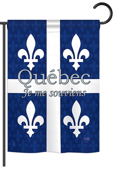 Quebec Garden Flag