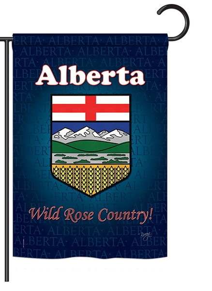 Alberta Garden Flag