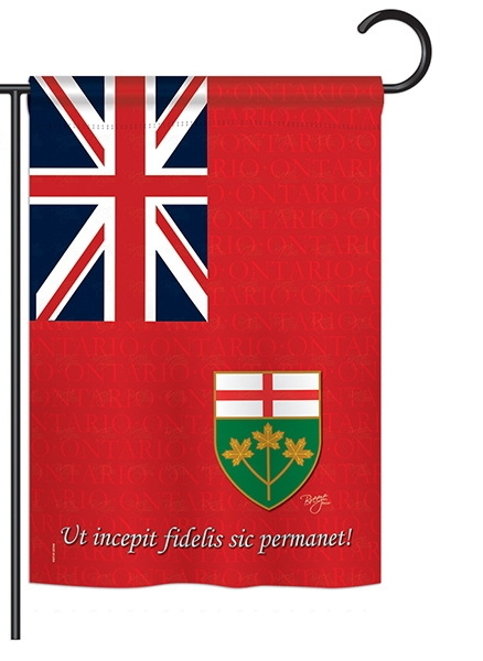 Ontario Garden Flag
