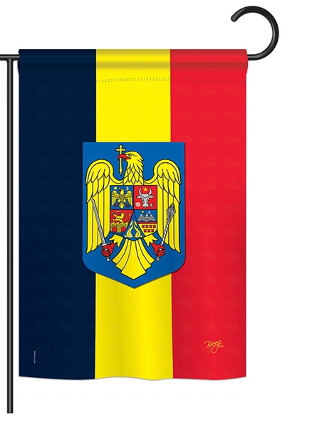 Romania Garden Flag