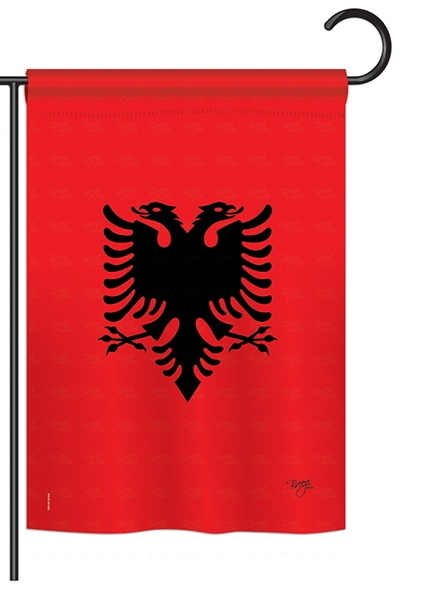 Albania Garden Flag