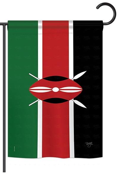 Kenya Garden Flag