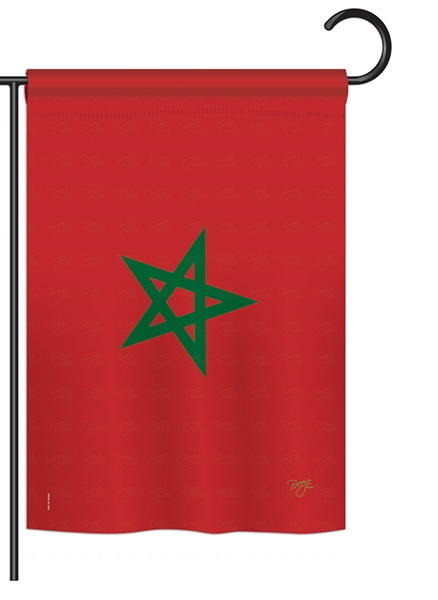 Morocco Garden Flag
