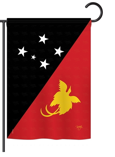 Papua New Guinea Garden Flag