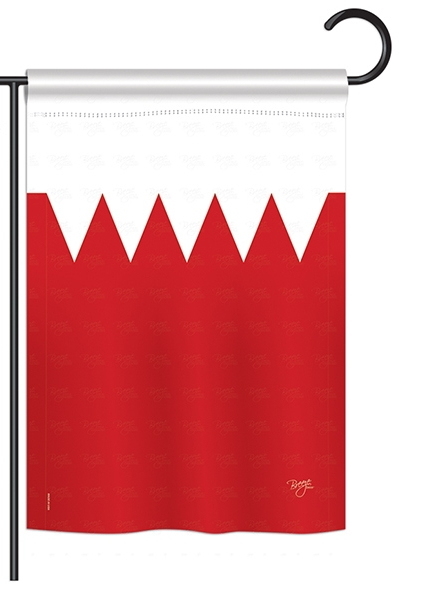 Bahrain Garden Flag