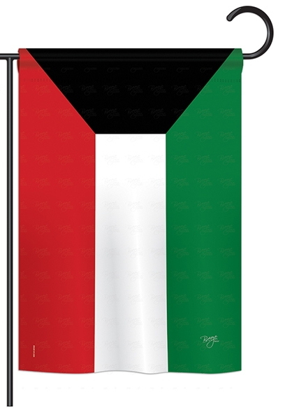 Kuwait Garden Flag