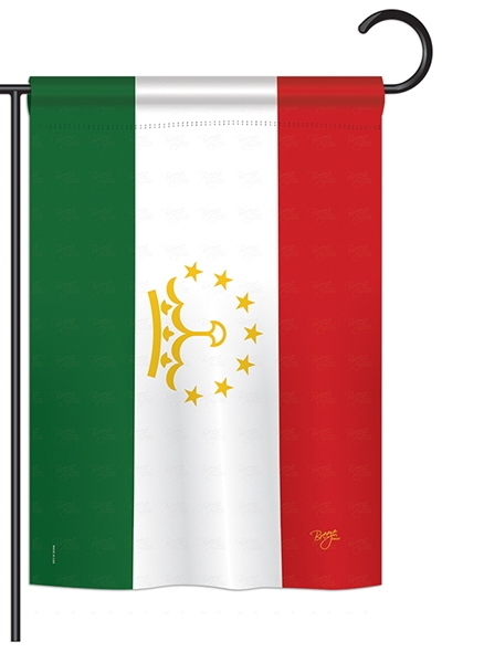 Tajikistan Garden Flag