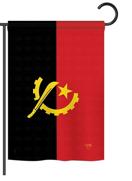Angola Garden Flag