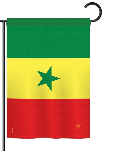 Senegal Garden Flag