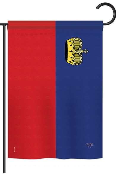 Liechtenstein Garden Flag