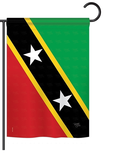 Saint Kitts and Nevis Garden Flag