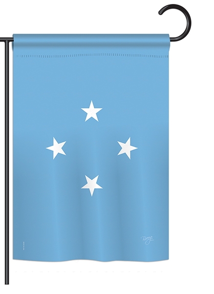 Micronesia Garden Flag
