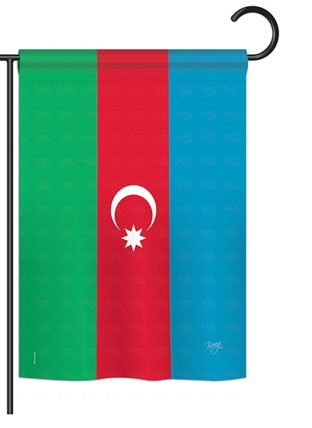 Azerbaijan Garden Flag