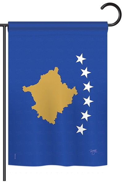 Kosovo Garden Flag