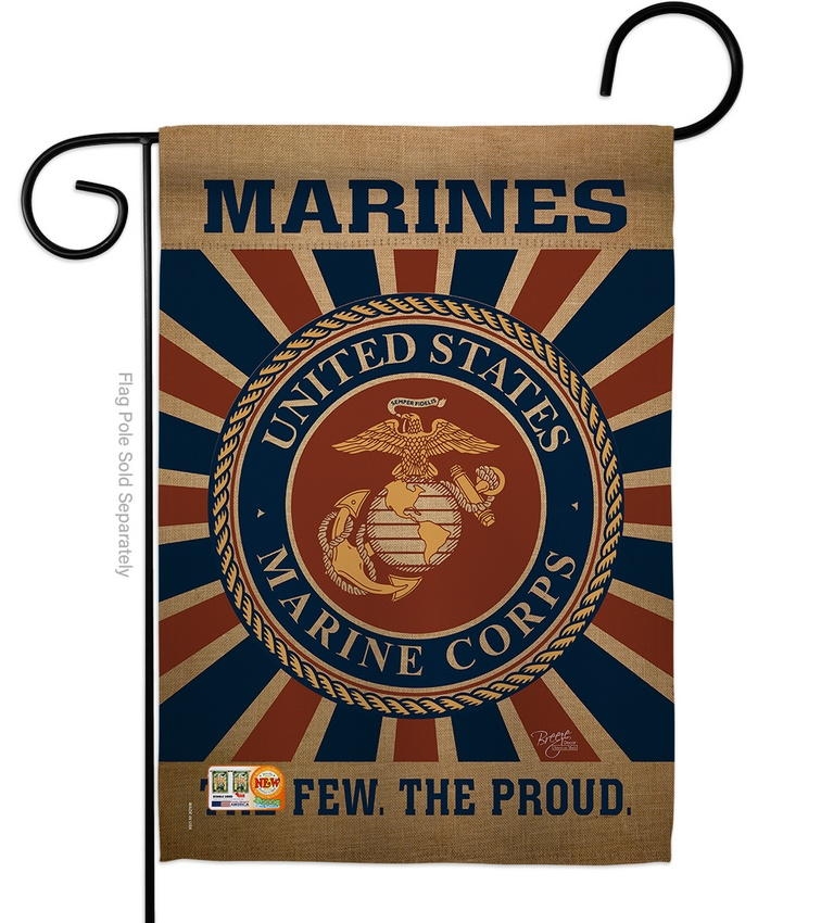 Marine Corps Decorative Garden Flag