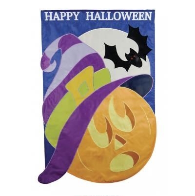 Pumpkin Fright House Flag