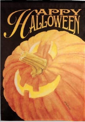last one - Pumpkin Nose Large Impressions Flag