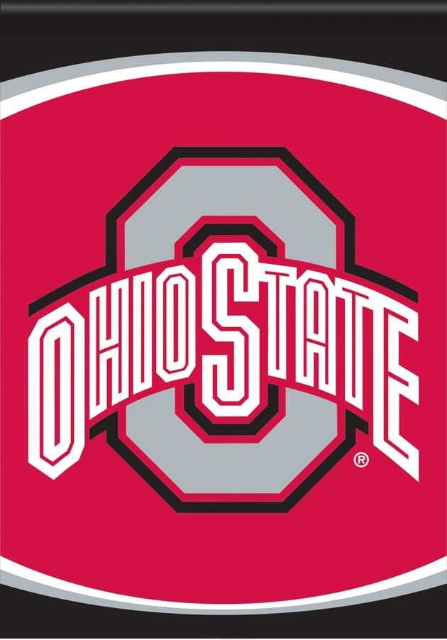 Ohio State University Garden Flag