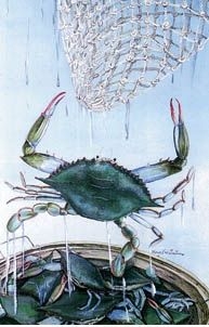 Crab Net House Flag