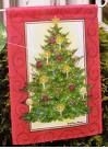 2 left - O'Christmas Tree House Flag