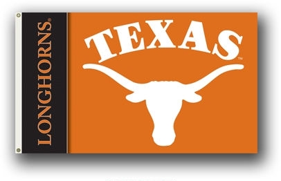 Texas Longhorns 3x5 Double Sided Flag
