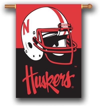 Nebraska Cornhuskers Double Sided Outdoor Hanging Banner - 1 lef