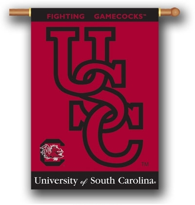 South Carolina Gamecocks Double Sided Outdoor Hanging Banner - 1