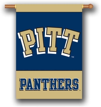 Pittsburgh Panthers Double Sided Outdoor Hanging Banner - 1 left