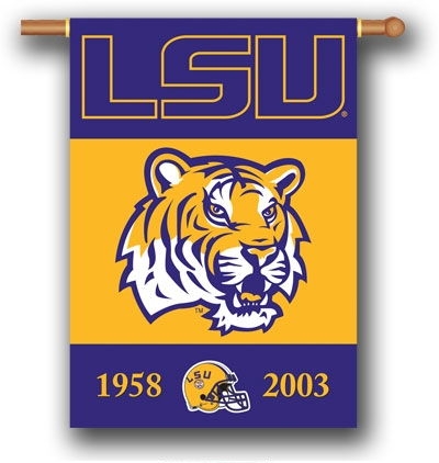 LSU Tigers Champion Years Banner - 1 left