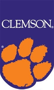 Applique - Clemson University House Flag