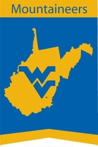 Applique West Virginia (State) Garden Flag