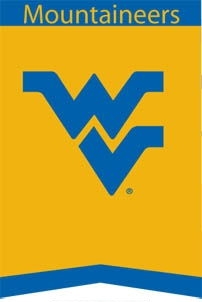 Applique West Virginia Logo Garden Flag