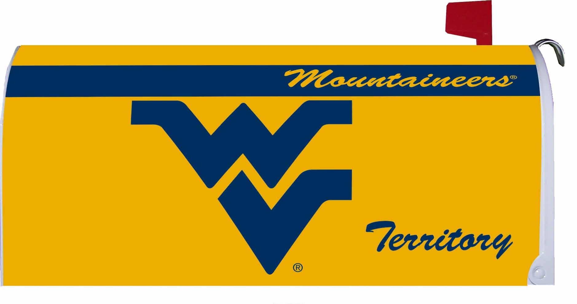 West Virginia Logo Mailbox Cover - 1 left