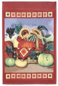 Autumn Basket Garden Flag