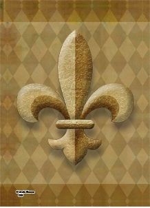 Fleur D'Lis Garden Flag