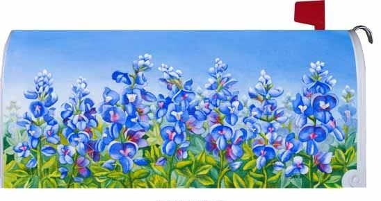 Bluebonnets Mailbox Cover