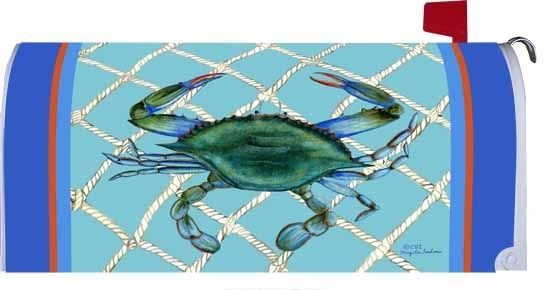 Welcome Crab Mailbox Cover