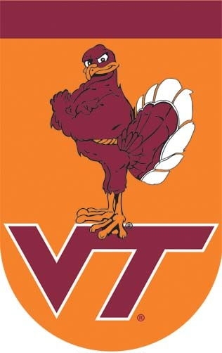 Applique Virginia Tech House Flag