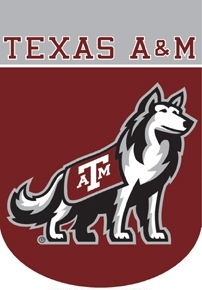 Applique Texas A&M Garden Flag