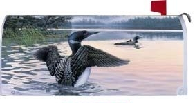 Loon Lake Mailbox Cover