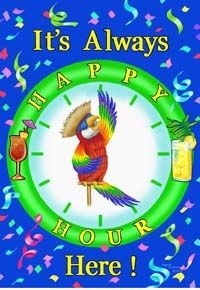 Happy Hour House Flag