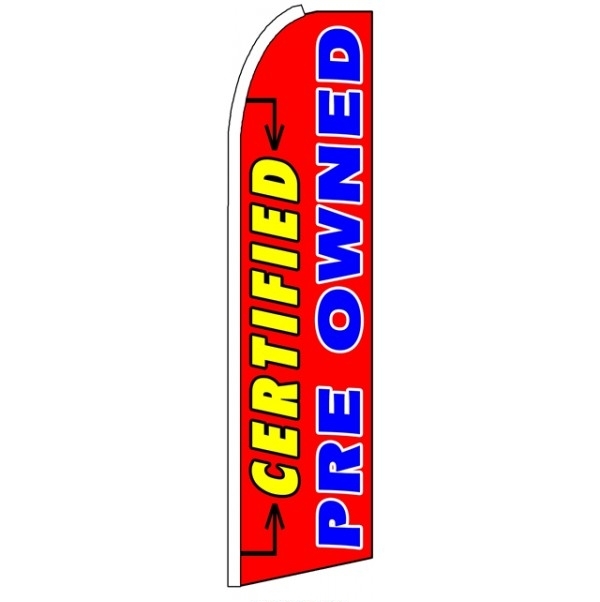 Certified Pre Owned Feather Flag 3' x 11.5'
