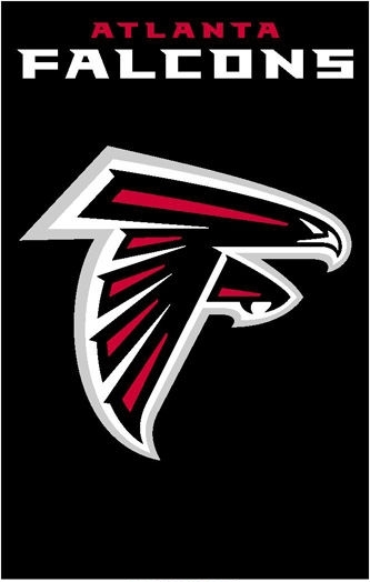 Falcons Applique Banner 44" x 28"