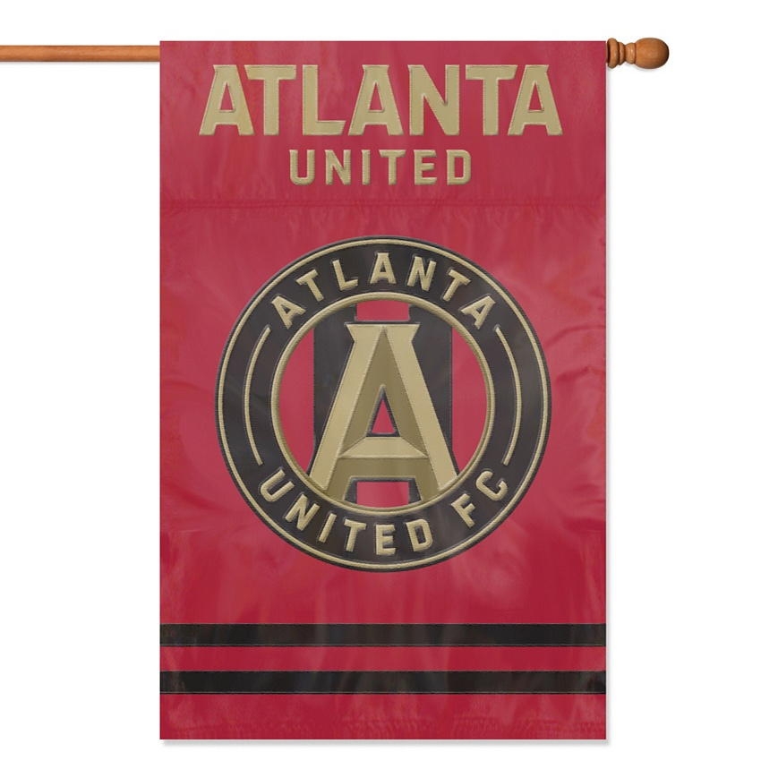 Atlanta United FC Applique Banner Flag 44" x 28"