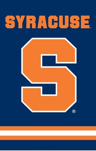 Syracuse Orangemen Applique Banner Flag 44" x 28"