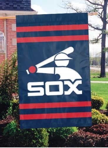 White Sox Retro Applique Banner Flag 44" x 28"