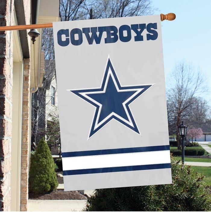Cowboys Applique Banner 44" x 28"