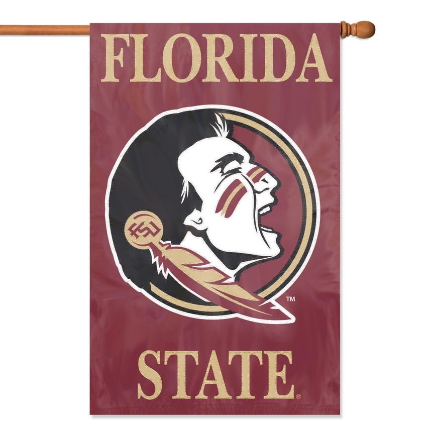 Florida State Seminoles Applique Banner Flag 44" x 28"